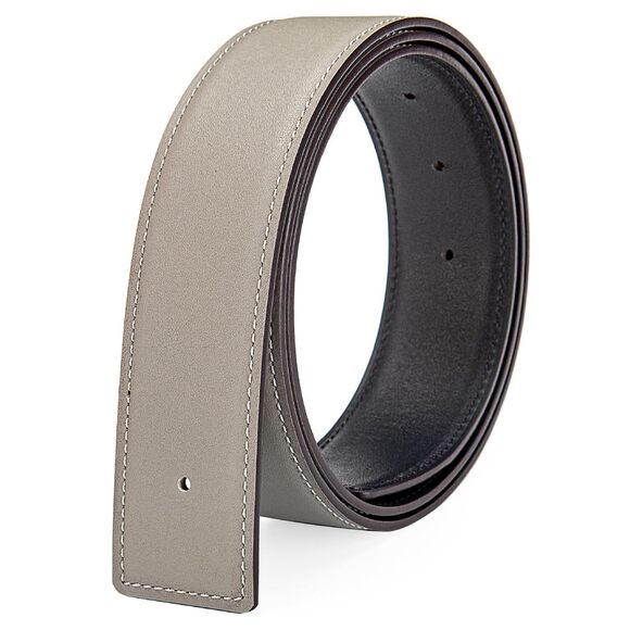 8935 Reversible Genuine Leather Belt Replacement Strap Width 38mm Length